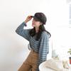 Korean Style Women's Autumn Octagonal Duck Tongue Beret - British Newsboy Casual Hat
