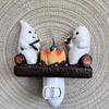 2025 Halloween Decoration New Bonfire Flickering Night Light Bonfire Flame Halloween Night Light Bonfire Star Night Light