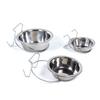 Coop Cup with Wire Hook for Dogs Cats Rabbit Bird  Animals in Crate Cage Durable