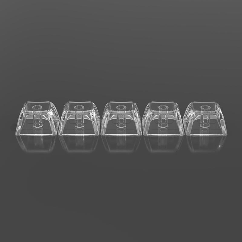 XDA Keycaps Mechanical Keyboards 1U Keycaps Blank Customized Gamer Transparents Crystal Keycaps Mx Switches XDA Height