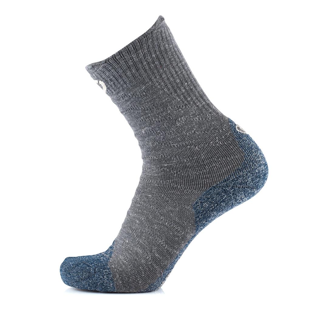 [Thermic] Trekking Temperate Socks, Gray/Navy, Sizes 39/41 (24.5-26.0cm)