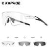 Kapvoe Hiking Eyewear Cycling Glasses UV400 Photochromic Sunglasses for Men Women Bike MTB Outdoor  Riding Driving Running