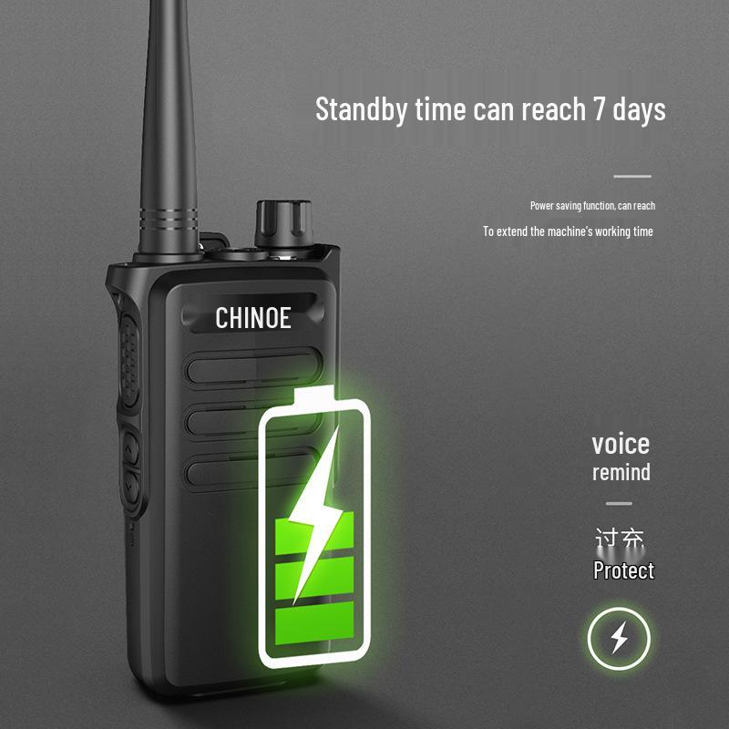 Zhongnuo D006 High-Power Walkie-Talkie for Construction, Fleet, Hotel, and Security.