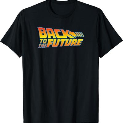 Back To the Future Logo T-Shirt