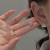 Design sense retro knotted earrings style simple fashionable retro ear jewelry