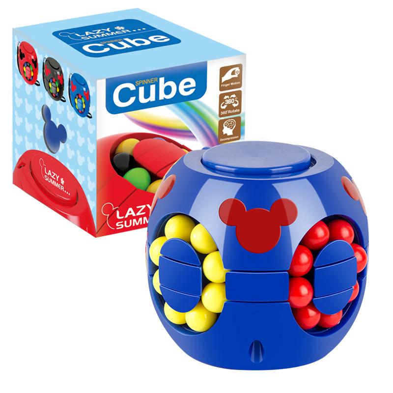 Magic Bean Gyroscope: Rotating Puzzle Toy for Kids