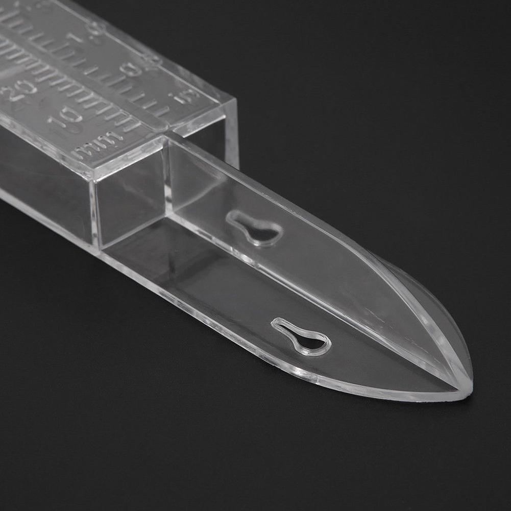 5 in Capacity Rain Gauge Easy-to-Read Plastic Rain Gauge Wall Mount Or in Ground Rain Water Meter for Lawn Yard Garden Outdoor