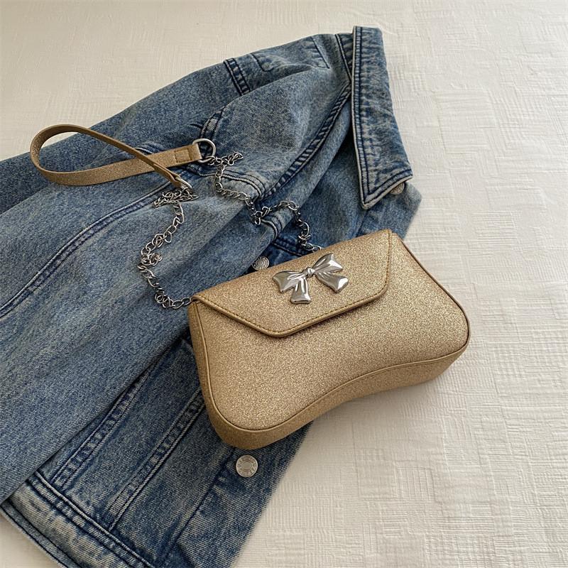 Chic French Style Medium Pu Shoulder Bag For Women Perfect For Casual Summer Outings