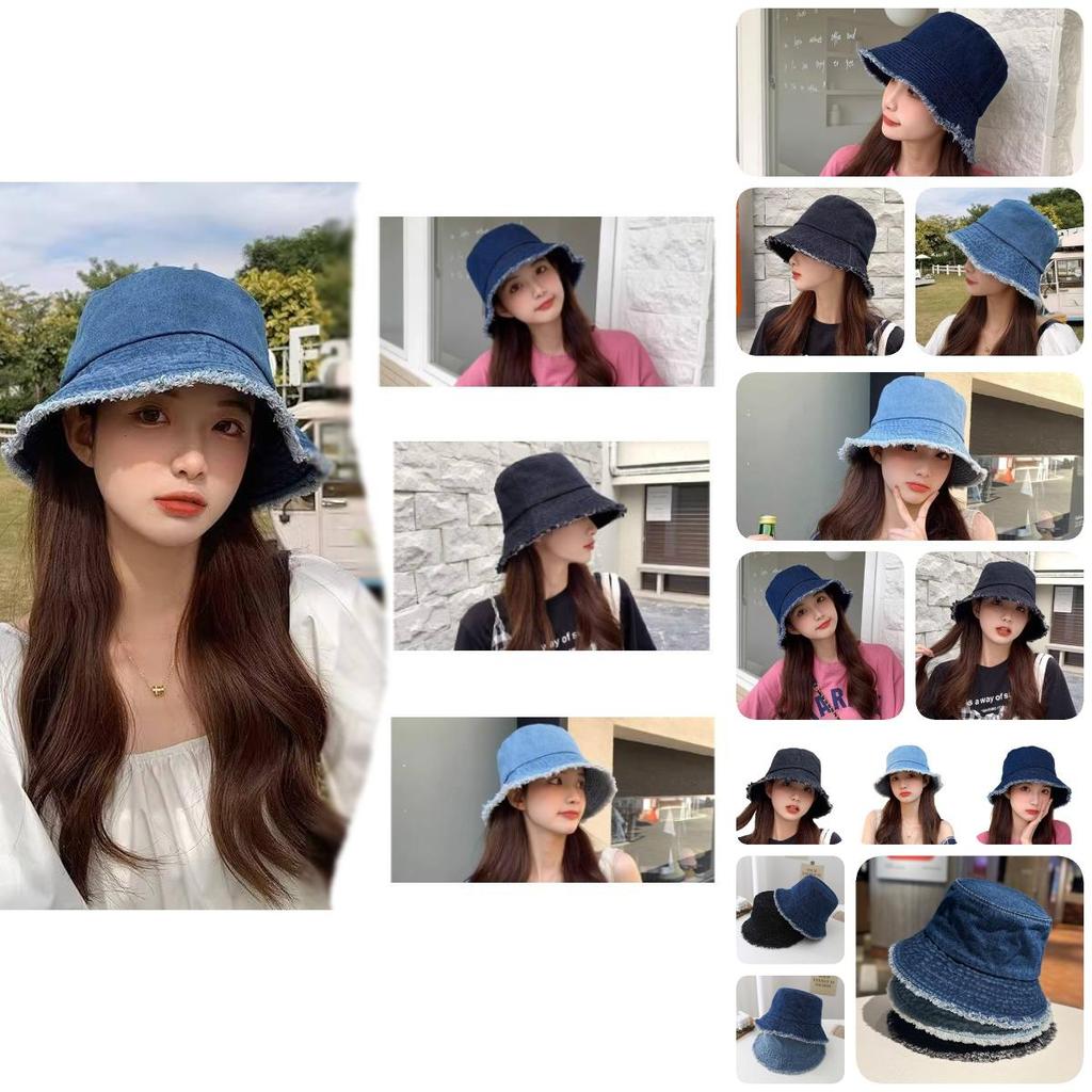 Korean Ins Vintage Retro Mountain Edge Fisherman Hat Sun Hat Unisex Sunshade Sun Hat