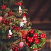 1/50PCS Artificial Berries Christmas Decoration Red Berry Branches 7/12/14 Head Berries Stems Bouquet DIY Xmas Tree Wreath Decor