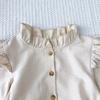 Girls Autumn British Dress Cute Bowknot Princess Dress Children Long Sleeve Skirt