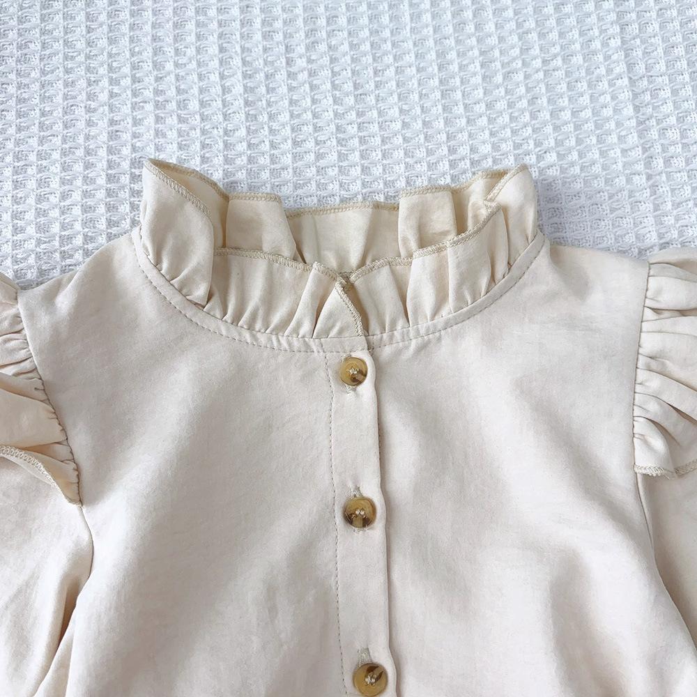 Girls Autumn British Dress Cute Bowknot Princess Dress Children Long Sleeve Skirt