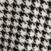 Moda damska ponadgabarytowy Houndstooth Plaid kamizelka z dzianiny sweter w stylu Vintage bez rękawów boczne rozcięcia damska kamizelka eleganckie topy