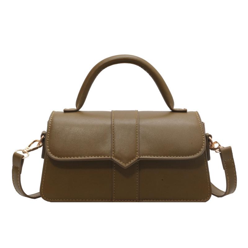 2025 Versatile Women's Textured Shoulder Bag - Retro Handbag & Small Square Messenger