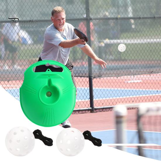 Pickleball Trainer Portable Rebound Ball with String Stable Practice Device Durable Lightweight Training Tool Aid