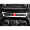 For Jeep Renegade 15 16 17 Alpine White Emergency Light Switch Panel Trim 1pcs