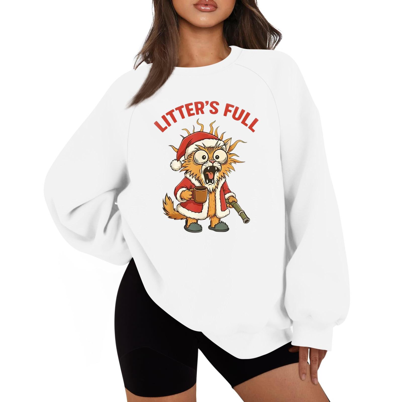 

Женская повседневная модная однотонная толстовка с круглым вырезом и длинным рукавом реглан XL