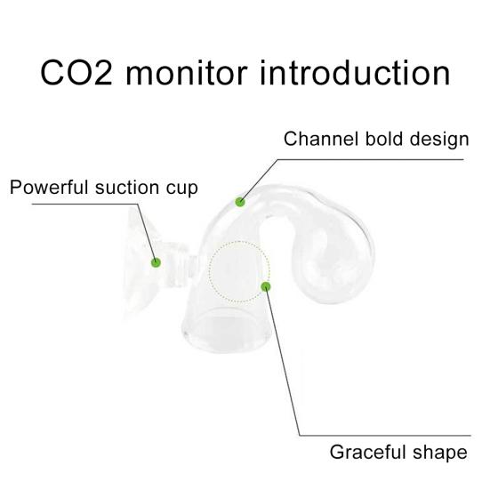 Aquarium Fischbecken CO2 Konzentrationsmessgerät Testflüssigkeit Monitor Checker