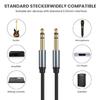 6.35mm to 6.35mm Stereo Aux Cable 6.35mm 1/4" Male to 6.35mm 1/4" Male TRS