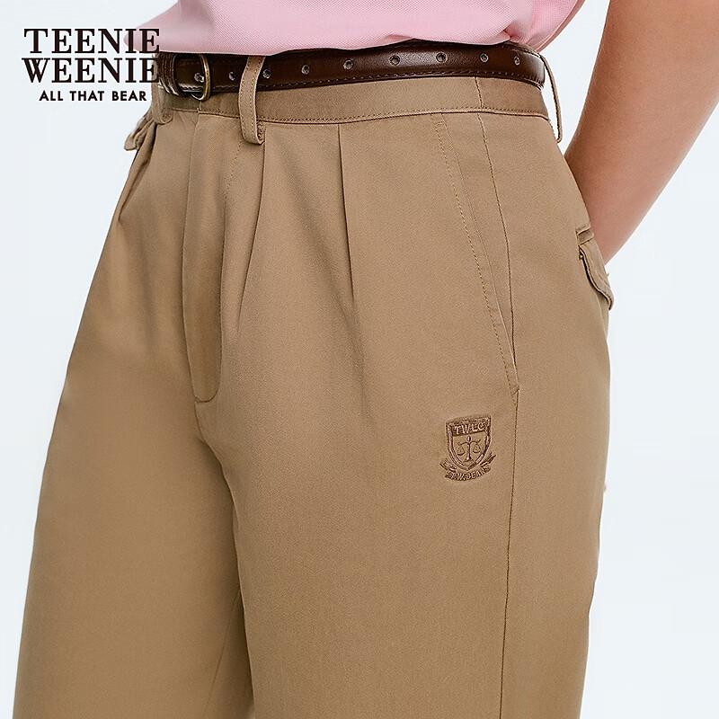 Teenie Weenie Women's Relaxed Fit Casual Mom Pants