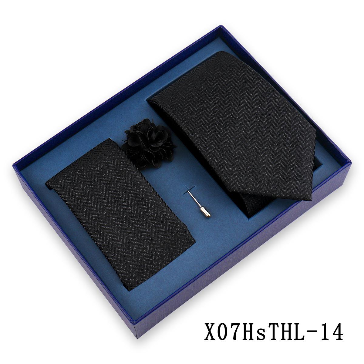 Men s Retro Paisley Tie  Pocket Square Gift Set - Dark 8cm Hand-Tied Cashew Pattern
