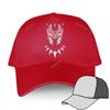 New Arrival Solid Baseball Caps Men summer Breathable Golf Hat Panther Wakanda Mask Teens Fashion Brand Cap female leisure Hats