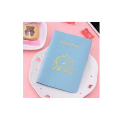 

Personalised Leather USA Passport Cover Customized Travel Passport Holder American Wallet Covers for Passports uspassport WWO синий