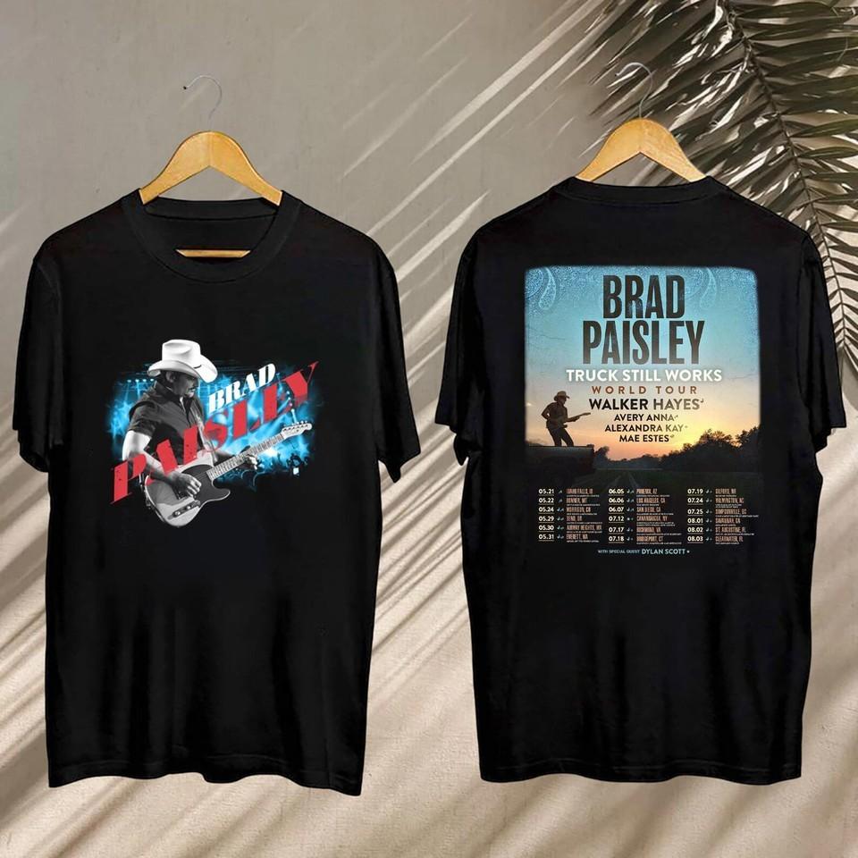 Brad Paisley Truck Still Works World Tour 2026 Shirt S-5XL Q83475