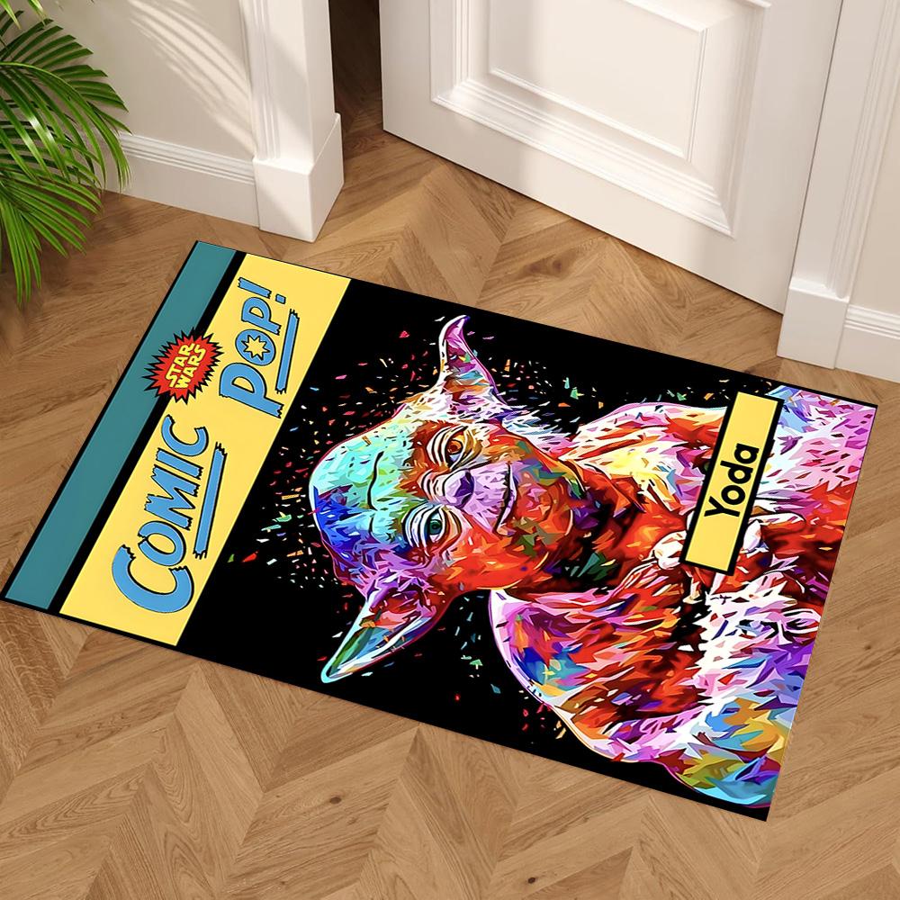 Star Wars Carpet Design for Dormitory Living Rooms Hallway Bedrooms Antislip Carpet Anime Office Decor Birthday Christmas Gift