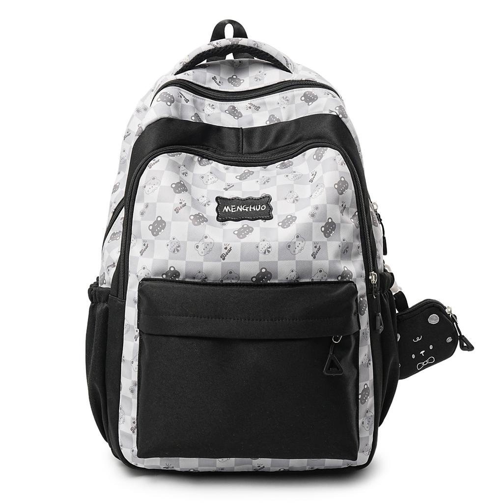 Cartable Style Japonais Ins Mignon Sac d'École pour Collège Étudiante Lycéenne Sac à Dos Polyvalent Décontracté Haut de Gamme Sac à Dos Grande Capacité