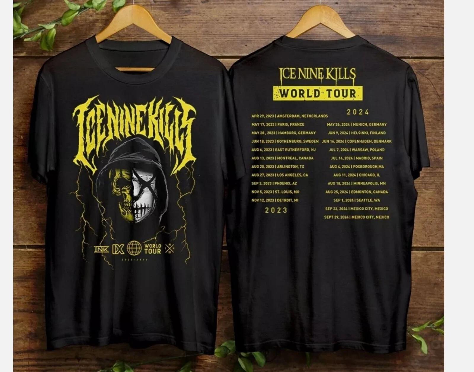 New Ice Nine Kills World Tour 2023-2024 Gift For Fans Unisex S-5XL Shirt XL