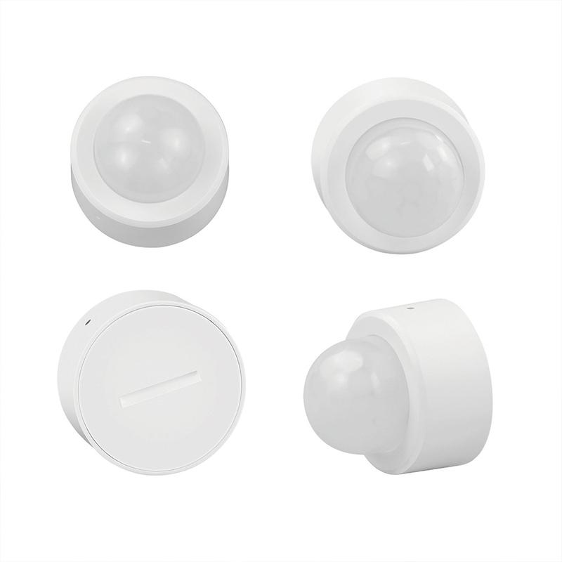 Tuya 2 in 1 Zigbee Mini PIR Motion Detector +Bright Lux Light Passive Infrared Security Burglar Alarm Sensor