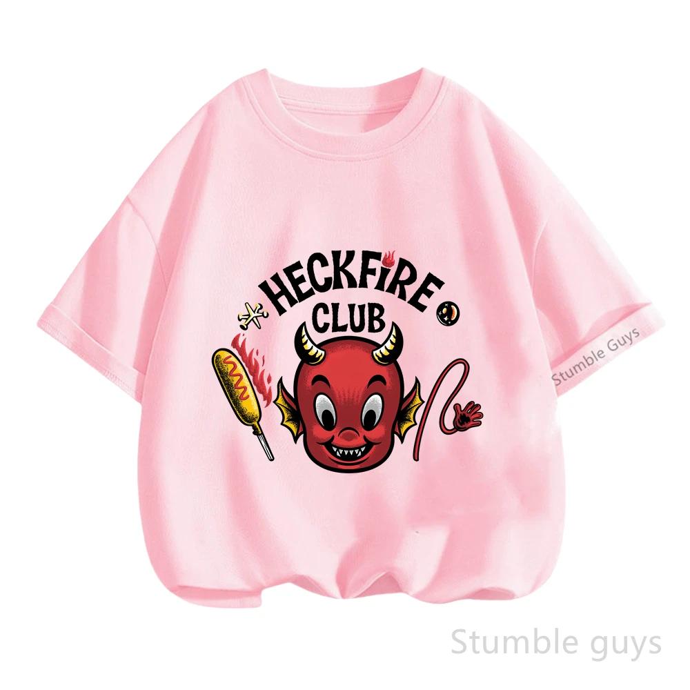 Summer Kids Daily Wear T-shirt Stranger Things Boys Clothes Girls Short Sleeve Anime Tshirt Tops Stranger Thıngs Tops