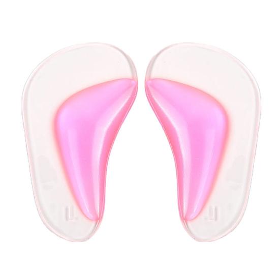 1 Pair Arch Support Insoles Correct Position Shoe Insoles Breathable Skin-Friendly Adhesive Foot Pads for Plantar Fasciitis Flat Feet Relief