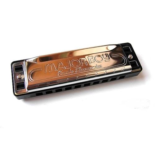 

TOMBO MAJOR BOY/NO. 1710 Major Boy Key-G 10-Hole Harmonica with Hard Case
