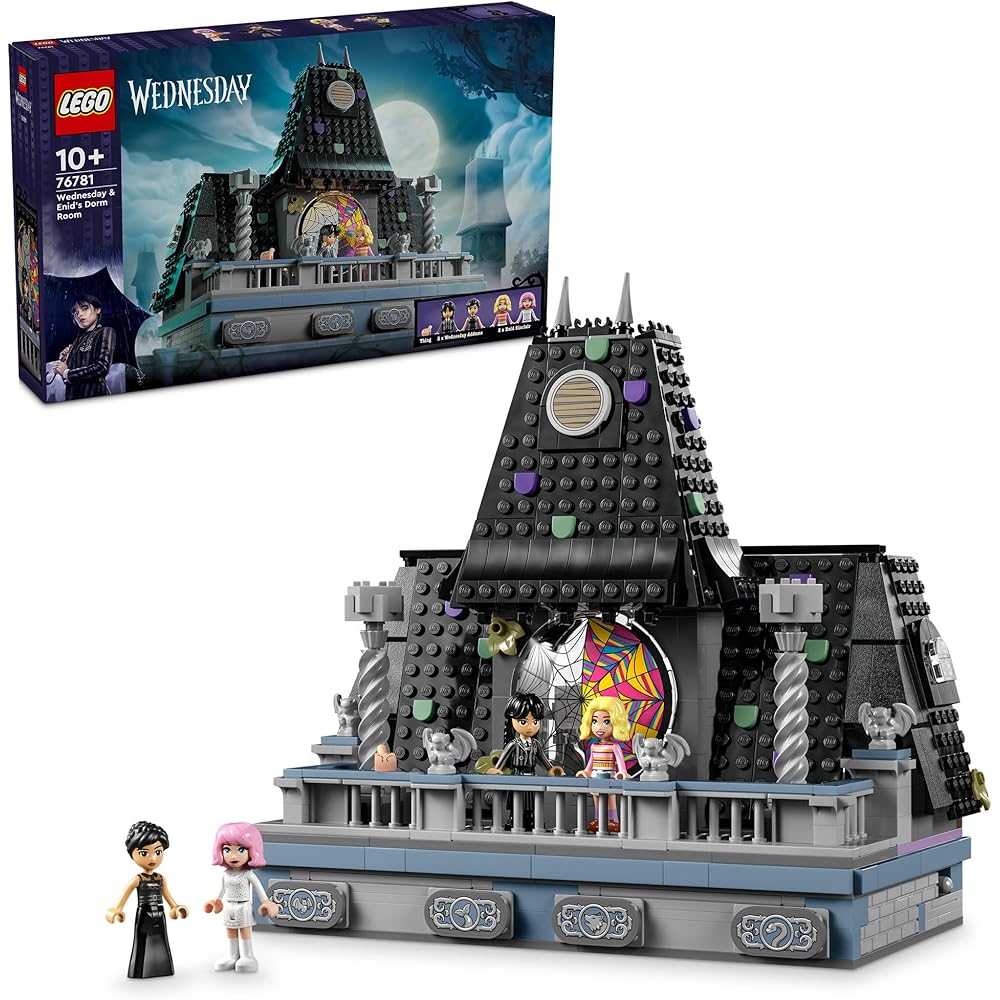 LEGO Wednesday Enid s Room Building Set 10+ Years Kids Toy Block for Boys Girls 76781