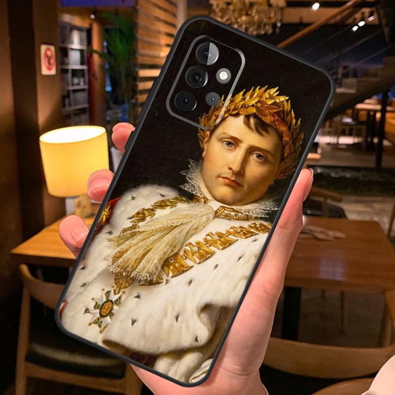 Napoleon Bonaparte Case For Samsung Galaxy A36 A56 A26 A16 A06 A53 A33 A13 A12 A32 A52 A55 A35 A15 A54 A34 A14