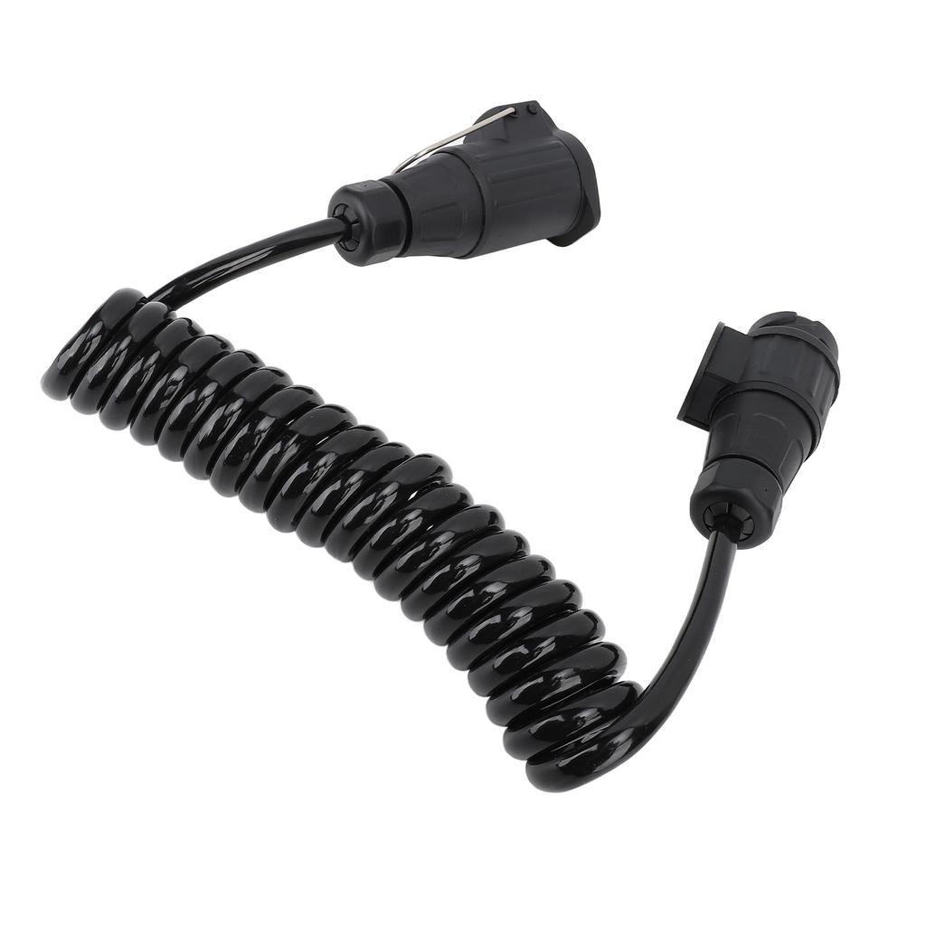 13Pin to 13Pin Trailer Wiring Connector 13 Way Round Extension Plug Adapter for Trailer RV Caravan Boat