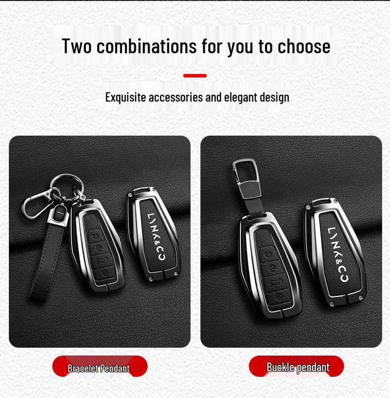 2024 Lynk & Co 03 Key Protective Cover with High-End Creative Buckle for Men's Use