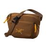 1.5L Mantis 1 Embroidered Logo Zipper Adjustable Shoulder Crossbody Waist Outdoor Bag Unisex Bags Brown X000006157-RELIC