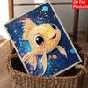 Goldfish pearl painting diy sticky diamond creative diamond painting kit living room hanging painting