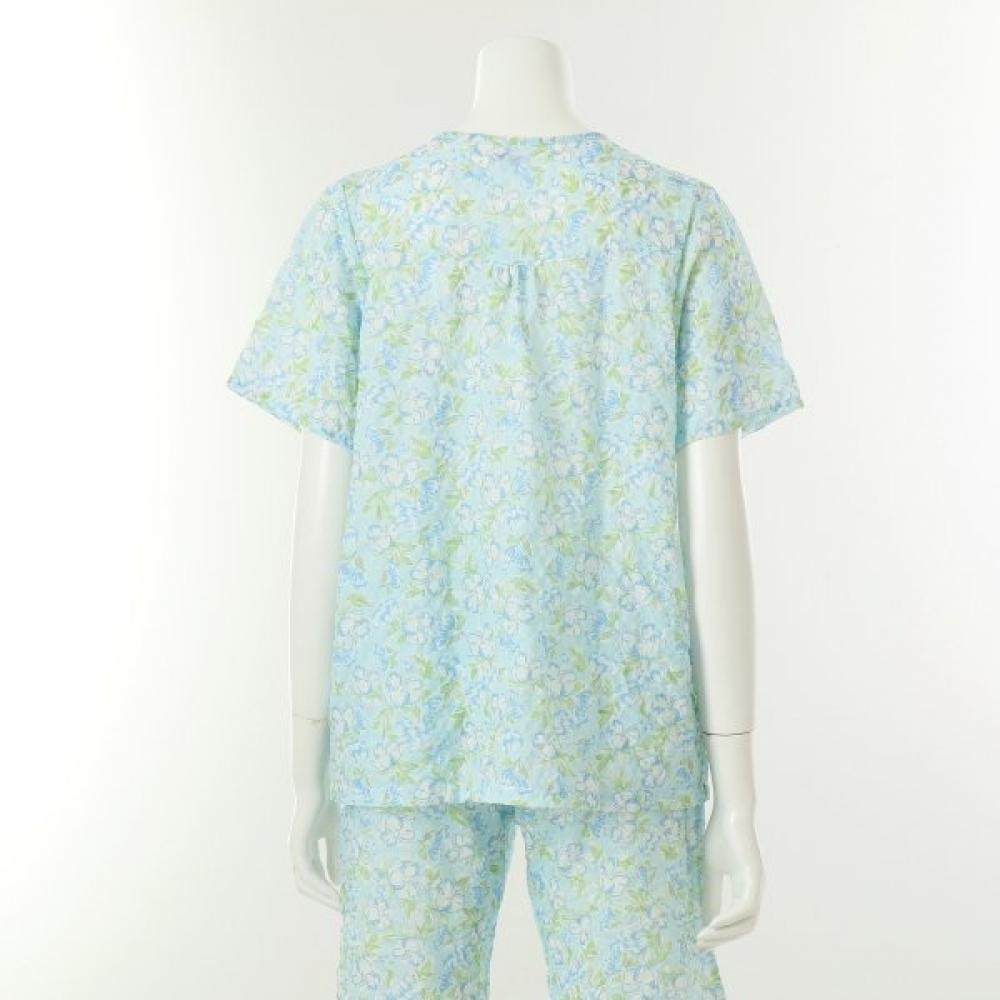 Venus Women S Loungewear Top Blue Floral vevS110w