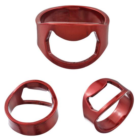 1ks domácí pivní lahve bar Nerezová ocel otvírák na palec prst prsten číšník