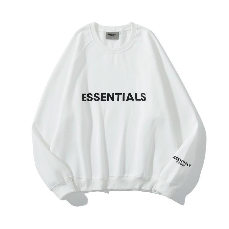 Unisex Oversized Cotton Long Sleeve Hoodie-Free Round Neck Streetwear Sweatshirt With Letter Print