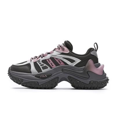 Sofia 3 Fishbone Shoes Retro Series Comfortable Versatile Durable Low-Top Running Shoes Women Sneaker Dark-Green Black Silver-Gray F12W442104FBS