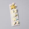 Set of 5 Pcs Girls' Fabric Heart Star Hair Clips Set Flower Hairpin Bow Children's Hair Accessories