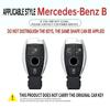 WUGL8 Alloy Car Key Case Cover Protector Shell For Mercedes Benz A B C E Class GLS GLA GLK GLC CLS CLA AMG W204 W205 W212 W463 W176