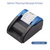 58 mm USB termisk kvittoskrivare Direkt termisk för utskrift av biljettfakturor Kompatibel med USB-anslutning