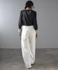 [BONMAX] Basic Round Neck Three-Quarter Sleeve Cut and Sew Top for Women