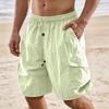 Men's Casual Quick-drying Shorts, Work Pants, Five-pocket Pants, Outerwear , Athletic Straight-leg Pants, Beach Pants
